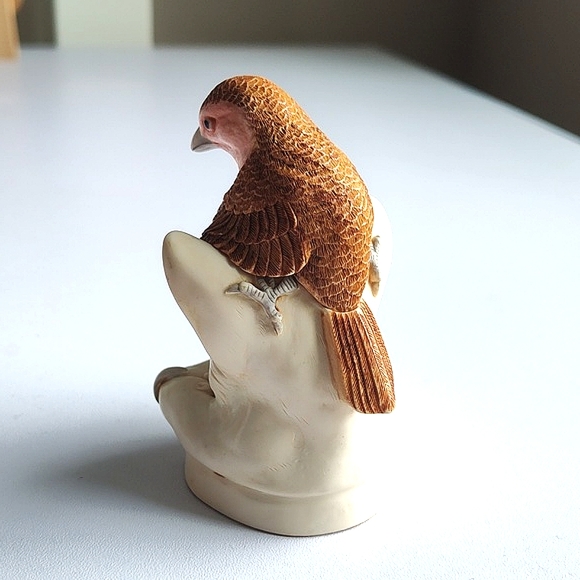 NEW Harmony Kingdom Cat and Bird Trinket Box Turdus Felidae 1999 Treasure Jests - Picture 9 of 10